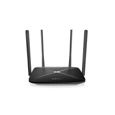 Wireless Router, MERCUSYS, Wireless Router, 1167 Mbps, IEEE 802.11ac, 1 WAN, 3x10/100/1000M, Number of antennas 4, AC12G