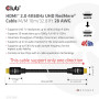 CABLE HDMI TO HDMI 10M/M/M CAC-2313 CLUB3D