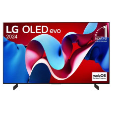 TV Set, LG, 42, OLED/4K/Smart, 3840x2160, Wireless LAN, Bluetooth, webOS, Black, OLED42C41LA