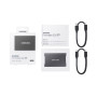 External SSD, SAMSUNG, T7, 2TB, USB 3.2, Write speed 1000 MBytes/sec, Read speed 1050 MBytes/sec, MU-PC2T0T/WW