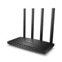 Wireless Router, TP-LINK, Wireless Router, 1200 Mbps, Wi-Fi 5, 1 WAN, 4x10/100/1000M, Number of antennas 4, ARCHERC6