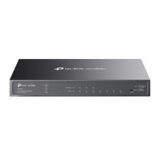 Switch, TP-LINK, Omada, TL-SG2008P, Type L2+, Desktop/pedestal, 8x10Base-T / 100Base-TX / 1000Base-T, PoE+ ports 4, 62 Watts, TL-SG2008P