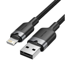 CABLE USB2.0 TO LIGHTNING/1M BLACK LANBF VENTION