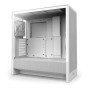 Case, NZXT, H5 Flow, MidiTower, Case product features Transparent panel, Not included, ATX, EATX, MicroATX, MiniITX, Colour White, CC-H52FW-01