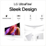 LCD Monitor, LG, 40 , 5120 x 2160 pixels, WUHD, Native aspect ratio 21:9, Curved, 40U990A-W