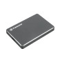 External HDD, TRANSCEND, StoreJet, 1TB, USB 3.1, Colour Iron Grey, TS1TSJ25C3N