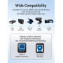 CABLE USB3.0 MALE TO MALE/3M BLACK COOBI VENTION