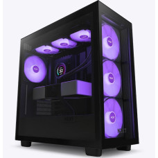 Case, NZXT, H7 Elite, MidiTower, Not included, ATX, MicroATX, MiniITX, Colour Black, CM-H71EB-02