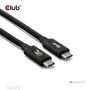 CABLE USB-C TO USB-C 1.2M/BLACK CAC-1570 CLUB3D CABLE USB-C TO USB-C 1.2M/BLACK CAC-1570 CLUB3D