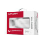 MOBILE CHARGER WALL USB-C 30W/1PORT WHITE ACU-PD30W AXAGON