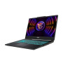 Notebook, MSI, Cyborg, Cyborg 15 A12VF, CPU Core i7, i7-12650H, 2300 MHz, 15.6, 1920x1080, RAM 16GB, DDR5, 4800 MHz, SSD 512GB, NVIDIA GeForce RTX 4060, 8GB, ENG, Windows 11 Home, Black, 1.98 kg, CYBORG15A12VF-1072NL