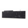 KEYBOARD MULTIMEDIA USB ENG/BLACK KB-UM-104 GEMBIRD