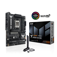Mainboard, ASUS, AMD B650, SAM5, ATX, Memory DDR5, Memory slots 4, 1xPCI-Express 4.0 1x, 1xPCI-Express 4.0 16x, 1xPCI-Express 5.0 16x, 3xM.2, 1xHDMI, 1xDisplayPort, 6xUSB 2.0, 3xUSB 3.2, 1xUSB-C, 1xRJ45, 3xAudio port, TUFGAMINGB650EPLUSWIFI