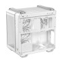 Case, ASUS, TUF Gaming GT502 Horizon, MidiTower, Case product features Transparent panel, Not included, ATX, MicroATX, MiniITX, Colour White, TUFGAMGT502HORIZONWHT