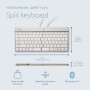 KEYBOARD WRL COMPACT BREAK/WHITE RGOSBUSWLWH R-GO TOOLS