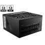 Power Supply, MSI, 850 Watts, Efficiency 80 PLUS GOLD, PFC Active, MPGA850GPCIE5