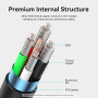 CABLE USB-C TO USB2.0/0.25M BLACK CTHBC VENTION