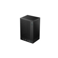 Case, DEEPCOOL, CH170 DIGITAL, MiniTower, Not included, MiniITX, Colour Black, R-CH170-BKNPI0D-G-1