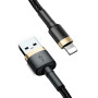CABLE LIGHTNING TO USB 1M/GOLD/BLACK CALKLF-BV1 BASEUS