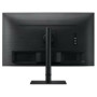 LCD Monitor, SAMSUNG, S32A600U, 32, Panel VA, 2560x1440, 16:9, 75Hz, 5 ms, Swivel, Pivot, Height adjustable, Tilt, Colour Black, LS32A600UUPXEN
