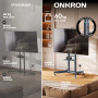 TV SET ACC MOBILE STAND/32-75/GRAPHITE TS1571-G ONKRON