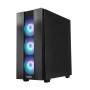 Case, CHIEFTEC, HUNTER 2, MidiTower, Not included, ATX, MicroATX, MiniITX, Colour Black, GS-02B-OP