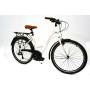 BICYCLE CITY LIFESTYLE 2.0 W/R:26 F:44cm WH/BR ROCKSBIKE