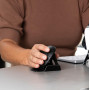MOUSE USB OPTICAL WRL TWISTER/BLACK RGOTWBMWLBL R-GO TOOLS