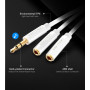 CABLE AUDIO SPLITTER 0.3M/BBSBY VENTION