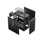 Case, DEEPCOOL, MACUBE 110, MiniTower, Case product features Transparent panel, Not included, R-MACUBE110-BKNGM1N-G-1