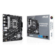 Mainboard, ASUS, Intel B760 Express, LGA1700, Micro-ATX, Memory DDR4, Memory slots 2, 2xPCI-Express 4.0 1x, 1xPCI-Express 4.0 16x, 2xM.2, 1x15pin D-sub, 1xHDMI, 4xUSB 2.0, 4xUSB 3.2, 1xOptical S/PDIF, 3xAudio port, PRIMEB760M-RD4