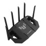 Wireless Router, ASUS, TUF Gaming BE9400, Wi-Fi 7 (802.11be), Data speed 9400 Mbit/s, Ethernet WAN Yes, WAN connection type RJ-45, Ethernet LAN Yes, 4xLAN ports, USB port Yes, TUF-BE9400