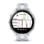 SMARTWATCH FORERUNNER 965/WHITEST. 010-02809-11 GARMIN