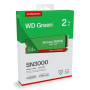 SSD, SANDISK, Read speed 5000 MB/s, Write speed 4200 MB/s, NVMe Yes, PCI Express 4.0, M.2, 2048 GB, POWERED BY SANDISK, Green, WDS200T4G0E