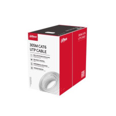 CABLE CAT6 UTP 305M WHITE/PFM923I-6UN-C DAHUA