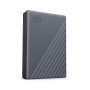 External HDD, WESTERN DIGITAL, My Passport, WDBRMD0040BGY-WESN, 4TB, USB-C, Colour Grey, WDBRMD0040BGY-WESN