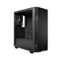 Case, CHIEFTEC, ELOX, MidiTower, Not included, ATX, MicroATX, MiniITX, Colour Black, AS-01B-OP