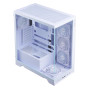 Case, ADATA, INVADER X BTF, MidiTower, Case product features Transparent panel, ATX, MicroATX, MiniITX, Colour White, INVADERXBTFMT-WHCWW