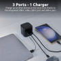 POWER ADAPTER 1XUSB-A/1XUSB-C/BLACK 7806520 INTENSO