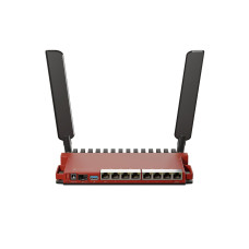 Wireless Router, MIKROTIK, Wireless Router, Wi-Fi 6, IEEE 802.11ax, USB 3.0, 8x10/100/1000M, 1xSPF, Number of antennas 2, L009UIGS-2HAXD-IN Wireless Router, MIKROTIK, Wireless Router, Wi-Fi 6, IEEE 802.11ax, USB 3.0, 8x10/100/1000M, 1xSPF, Number of antennas 2, L009UIGS-2HAXD-IN