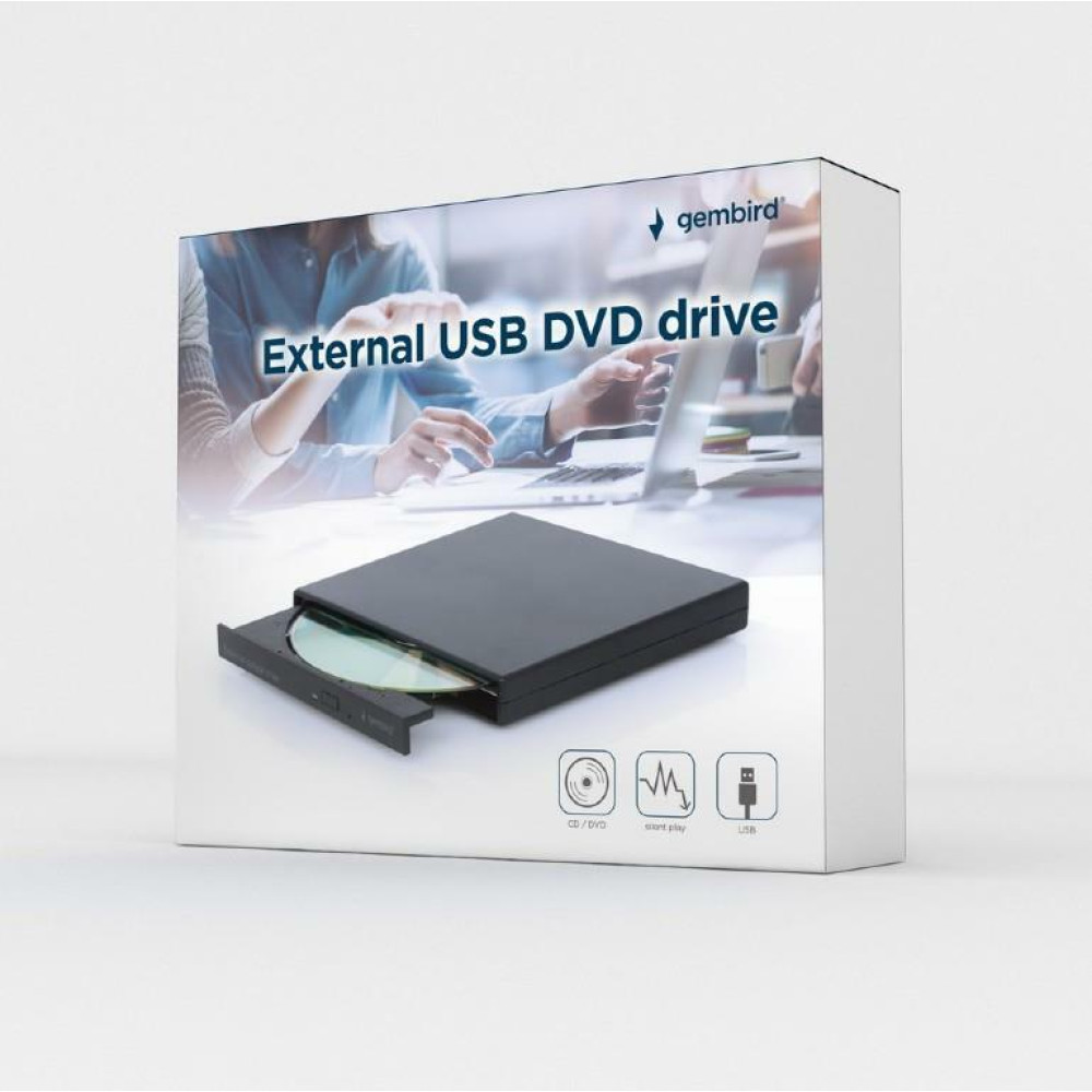 DVD RW USB2 8X EXT RTL/DVD-USB-04 GEMBIRD