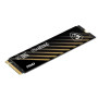SSD, MSI, SPATIUM M461, 500 GB, M.2, PCI Express 4.0, NVMe Yes, Write speed 1700 MB/s, Read speed 4700 MB/s, MTBF 1500000 h, 110xTBW rating, Box, S78-440K260-P83