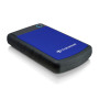External HDD, TRANSCEND, StoreJet, 2TB, USB 3.0, Colour Blue, TS2TSJ25H3B
