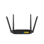 Wireless Router, ASUS, Wireless Router, 1800 Mbps, Wi-Fi 6, USB, 1 WAN, 3x10/100/1000M, Number of antennas 4, RT-AX53U