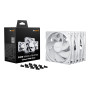 CASE FAN 120MM PURE WINGS 3/PWM WHT 3-PACK BL136 BE QUIET