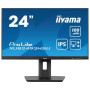 LCD Monitor, IIYAMA, 23.8, Business, Panel IPS, 1920x1080, 16:9, 100Hz, Matte, 1 ms, Speakers, Swivel, Pivot, Height adjustable, Tilt, XUB2493HSU-B6