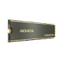 SSD, ADATA, LEGEND 800, 500GB, M.2, PCIE, NVMe, 3D NAND, Write speed 2200 MBytes/sec, Read speed 3500 MBytes/sec, TBW 300 TB, MTBF 1500000 hours, ALEG-800-500GCS