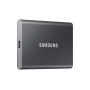External SSD, SAMSUNG, T7, 2TB, USB 3.2, Write speed 1000 MBytes/sec, Read speed 1050 MBytes/sec, MU-PC2T0T/WW