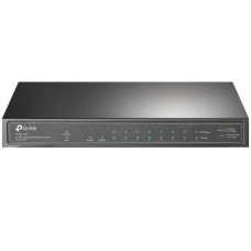 Switch, TP-LINK, TL-SG1210P, Desktop/pedestal, 9x10Base-T / 100Base-TX / 1000Base-T, 1xSFP, PoE+ ports 8, TL-SG1210P