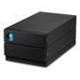 External HDD, LACIE, 2big RAID, 16TB, USB 3.1, Drives 2, Black, STHJ16000800